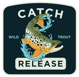 Catch & Release Sticker